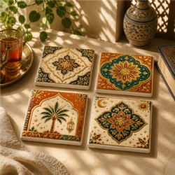 Gold Foil Ceramic Magnets
